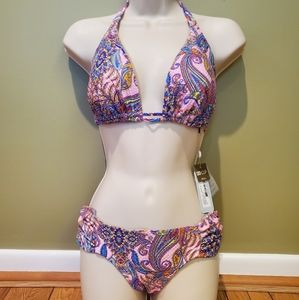 Luli Fama Two Piece Bikini